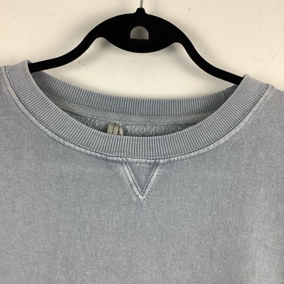 NWT J.O&CO Oversized Crewneck Sweatshirt in Indigo - Picture 5 of 8